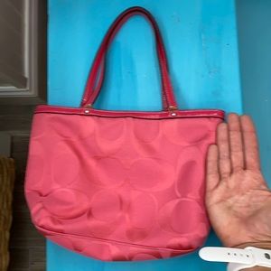 Used coach tote